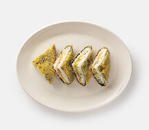 Кранч сэндвич с лососем