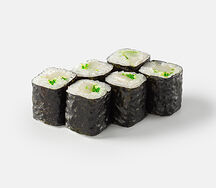 Суши маки с гребешком