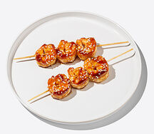 Шашлычки из креветок