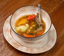 Суп Шурпа с корейкой