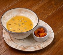 Суп-пюре из тыквы