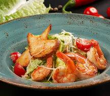 Цезарь с креветками