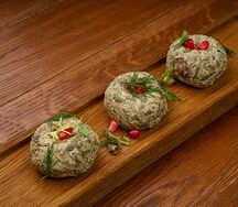 Лобио зеленое с орехами