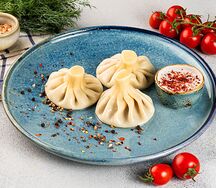 Хинкали с бараниной