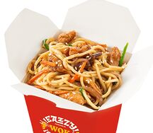 Вок Тори с курицей и грибами