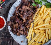 Meat & Chips с говядиной