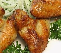 Шашлык из куриных крыльев
