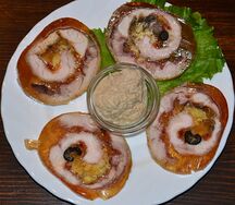 Куриный рулет