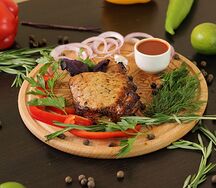 Шашлык из cвинoй корейки