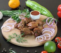 Шашлык из cвинoй шейки