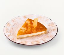 Тарт с абрикосовой начинкой и мандаринами