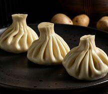 Хинкали с картофелем