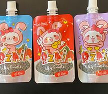 Желе фруктовые Озай с семенами чиа