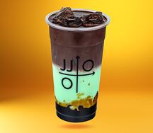 Мокко Мята с карамельной тапиокой