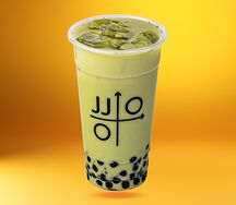 Зелёный тайский чай без тапиоки (milk tea)