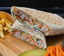 Шаурма The Мясо со свининой в лаваше
