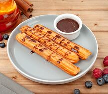 Чуррос с солёной карамелью