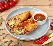 Буррито с морепродуктами