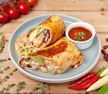 Буррито с рыбой