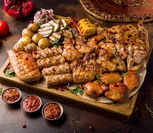 Мега Ассорти из курицы на гриле 