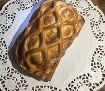 Пирог с олениной