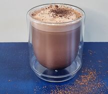 Какао горячий