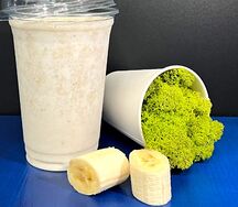 Банановый молочный коктейль