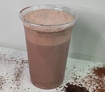 Шоколадный молочный коктейль