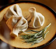 Хинкали с бараниной