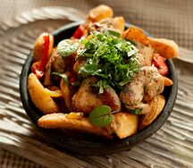 Оджахури с курицей