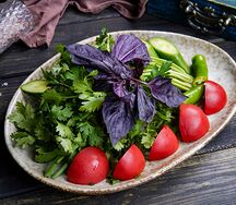 Ассорти свежих овощей