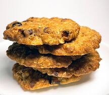 Набор овсяного печенья с изюмом 