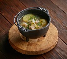 Уха из черноморской кефали