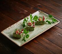 Ачапа из шпината