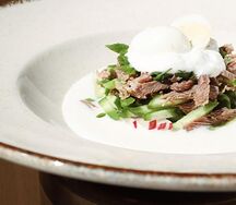 Окрошка на мацони