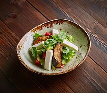 Салат с баклажанами