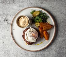 Бифштекс из мраморной говядины