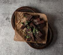 Гренки с чесноком