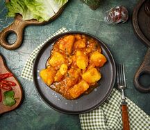 Бомбейская картошка 
