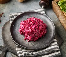 Свекла с чесноком и майонезом
