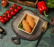 Зразы картофельные с куриной начинкой