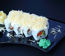 Цезарь с копченной курицей