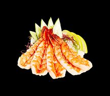 Сашими креветки