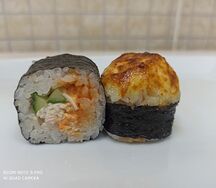 Аяши с креветками