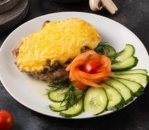 Мясо по-французски