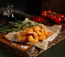 Креветки в панировке