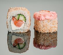 Лава с лососем L