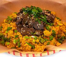 Ком ранг бо - жареный рис с говядиной