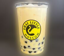 Молочный чай манго с тапиоками