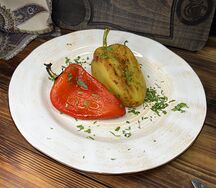 Перец болгарский на мангале